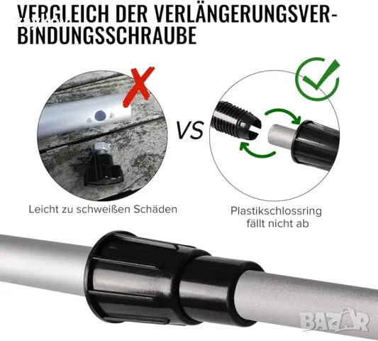 Скоба за плосък брезент Plutohiker за брезент на ремарке, комплект от 2 броя, снимка 4 - Аксесоари и консумативи - 49769270