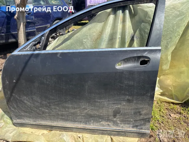 Предна лява синя врата Мерцедес Mercedes S class W221 