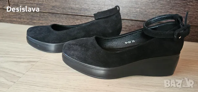 Велурени обувки 35 номер, снимка 8 - Дамски ежедневни обувки - 50383815