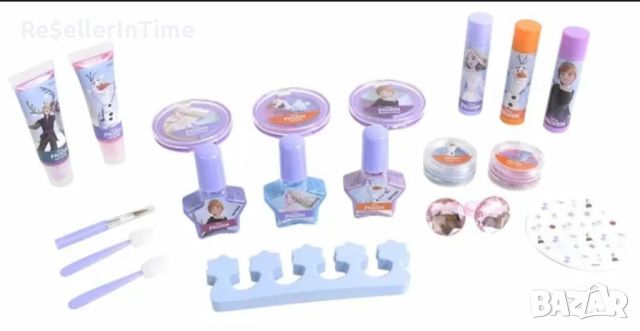 Нов детски комплект с гримове Markwins Disney Frozen Snowball Box, снимка 6 - Други - 45093937