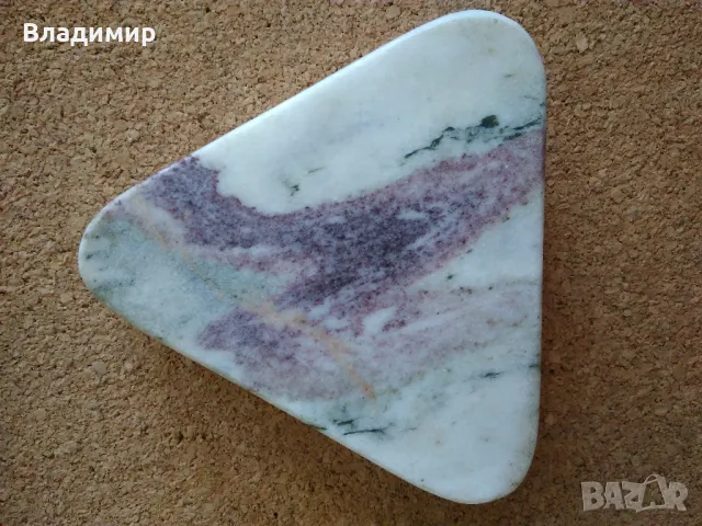 Мраморен пепелник, снимка 3 - Декорация за дома - 50192597