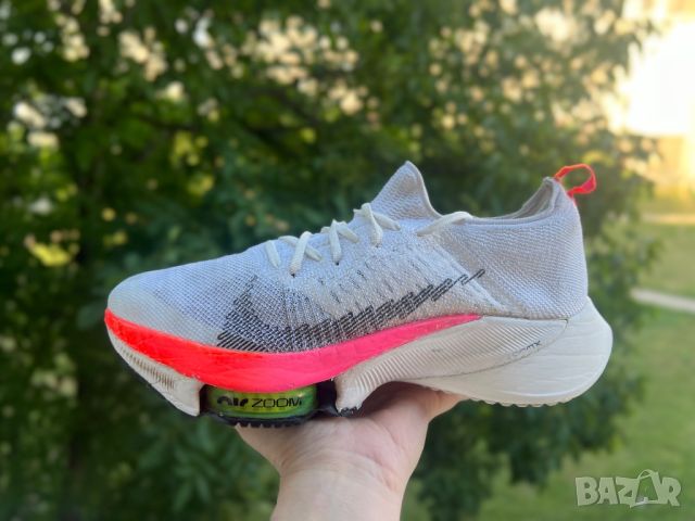 Nike Air Zoom Tempo NEXT% Flyknit Rawdacious — номер 43, снимка 1 - Маратонки - 46116517