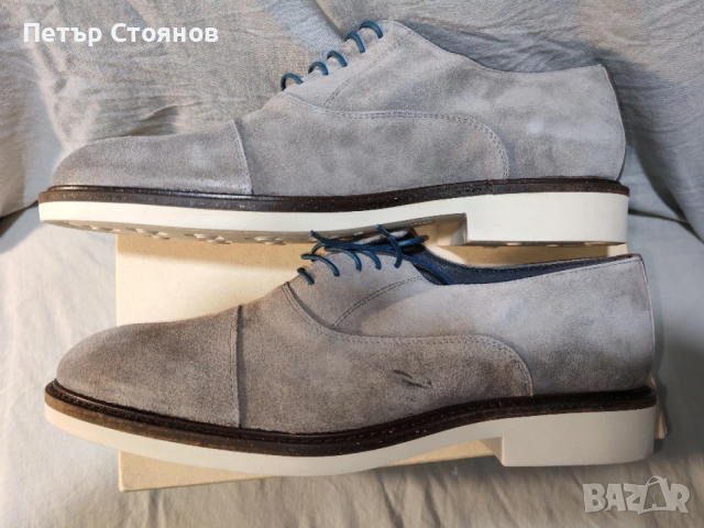 Мъжъки обувки от естествен велур Ortiz&Reed №45, снимка 9 - Ежедневни обувки - 54215919