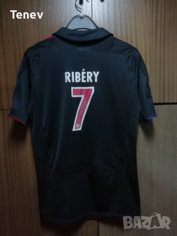 Bayern Munich Ribery Adidas Third 2007 2008 оригинална тениска фланелка екип Байерн Мюнхен Рибери 