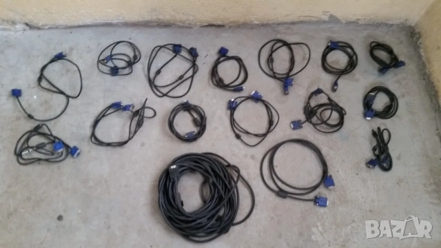 Кабел за монитор VGA, снимка 2 - Кабели и адаптери - 38233271