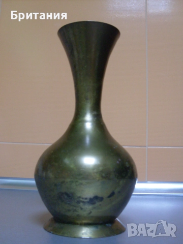 Бронзов съд- ваза., снимка 8 - Декорация за дома - 52920684