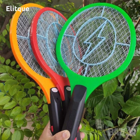 Електрическа палка против насекоми с акумулаторна батерия