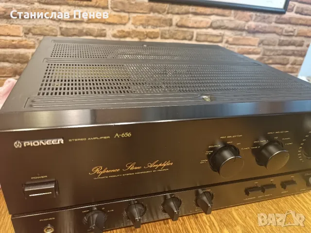 Pioneer A-656 Reference Stereo Amplifier , снимка 2 - Ресийвъри, усилватели, смесителни пултове - 47072888