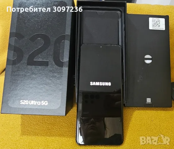 Tелефон Samsung S20 ultra 5G, снимка 3 - Samsung - 48929078