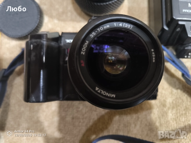 Фотоапарат Minolta 7000, снимка 3 - Фотоапарати - 52631469