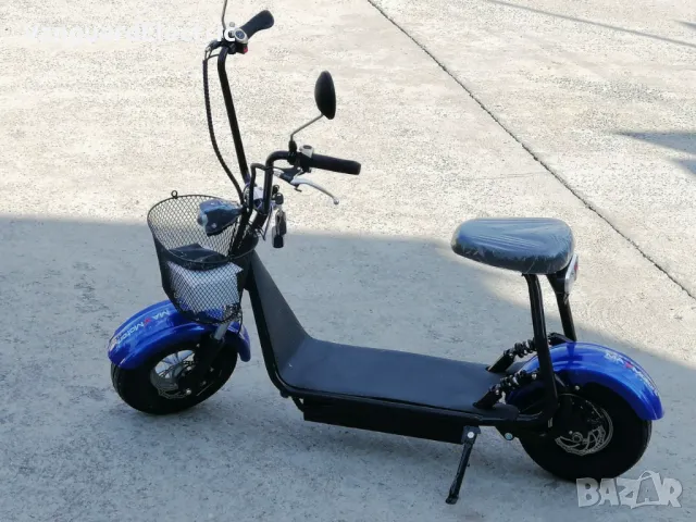 ЕЛЕКТРИЧЕСКИ СКУТЕР Maxmotors Little City Harley 1200W СИН