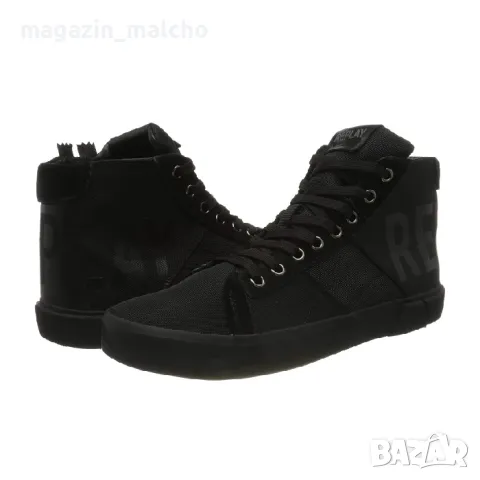 КЕЦОВЕ – REPLAY Baskin High-Top Sneakers; размери: 42, снимка 7 - Кецове - 48827384