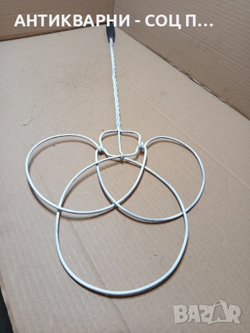 Соц Стара Тупалка За Килими. НОМЕР 711., снимка 3 - Антикварни и старинни предмети - 53891865