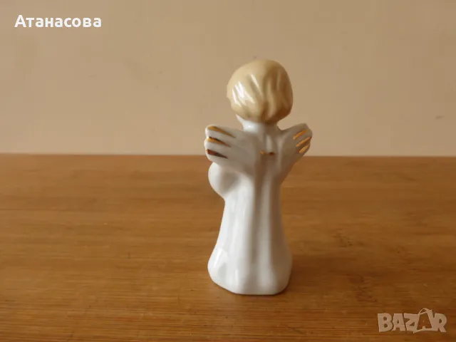 Порцеланова фигура Ангелче Ангел Херувим, снимка 4 - Декорация за дома - 50293029