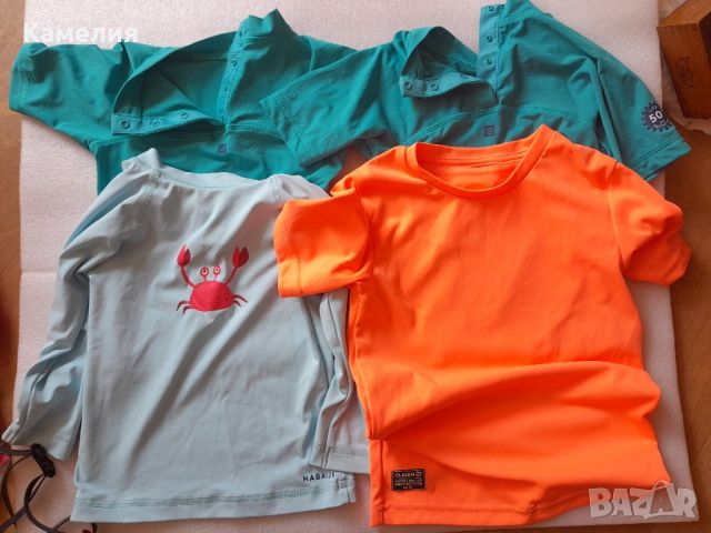 Бебешки тениски с UV защита Nabaiji , снимка 1 - Бебешки бански - 46020617