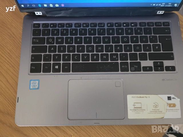 Asus TP410U 14 инча, снимка 2 - Части за лаптопи - 53169162