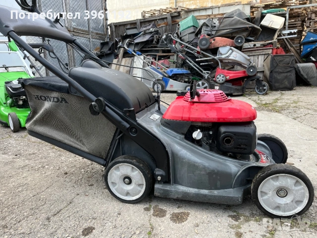 13: Самоходна моторна косачка  HONDA 5.5 hp, снимка 5 - Градинска техника - 54103679
