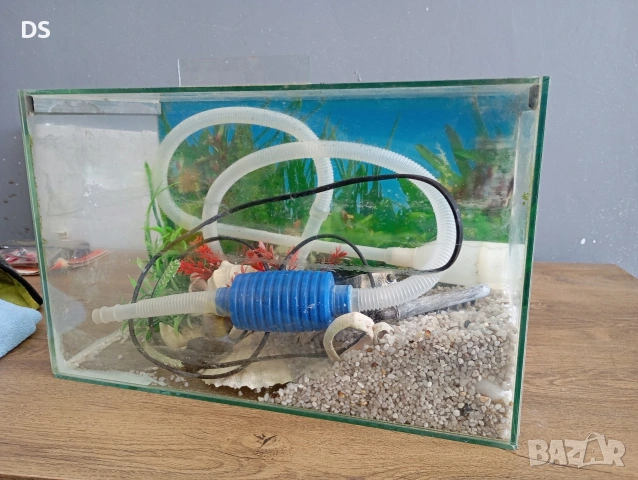 оборудван аквариум 40х20см, снимка 2 - Аквариуми - 53705702