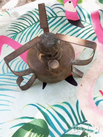 Газов котлон , спиртник , снимка 4 - Антикварни и старинни предмети - 52188079