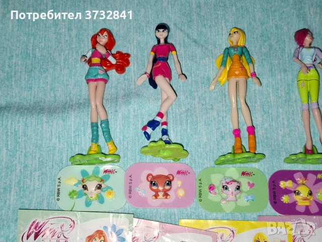WINX Club Уинкс Клуб Киндер серия от 2009 година, снимка 2 - Колекции - 52487775