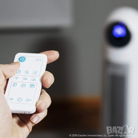 Вентилаторна печка Cecotec Ready Warm 10100 Smart Ceramic, LED дисплей, 2200 W, снимка 2 - Отоплителни печки - 45977882