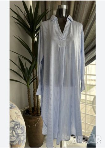 H&M- L-Риза/ рокля/ дълга туника , снимка 3 - Ризи - 45601792