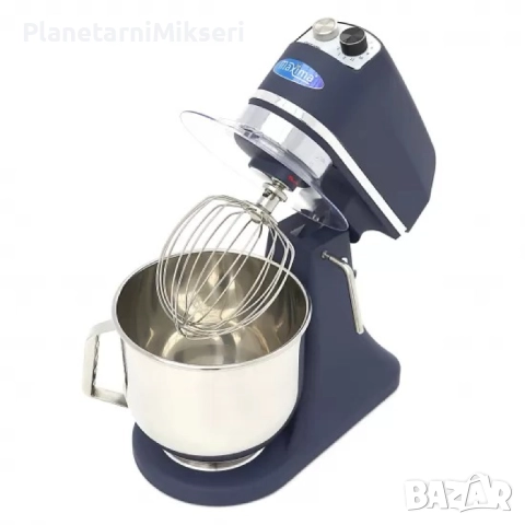 Планетарен миксер 6,5 L – стоманено син мат, снимка 9 - Обзавеждане на кухня - 52623587