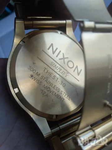 Nixon 51-30 Tide All Gold, снимка 6 - Мъжки - 48653211