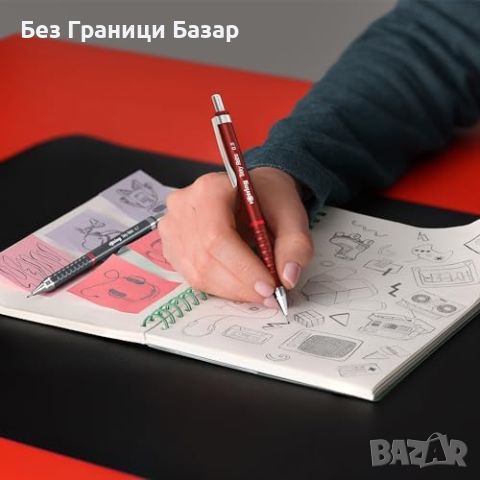 Нов rOtring Tikky Retro 0.7 MP - перфектен молив за рисуване скици художник, снимка 2 - Други - 45807629