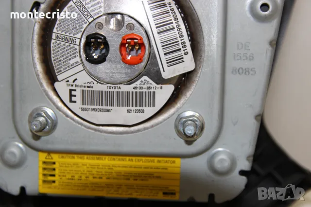 Airbag волан Toyota Avensis T250 (2003-2009г.) 4513005112B / 45130-05112-B 62112050B Тойота Авенсис, снимка 8 - Части - 50031282