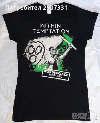 Тениска групи Within Temptation. Тур 2020, снимка 1 - Тениски - 46517952