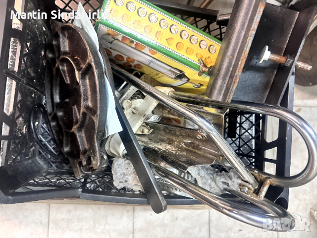 Професионална ръчна преса за картофи / чипс – масивна, неръждаема