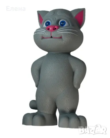 Talking Tom Интерактивен говорящ котарак Най-нов модел, снимка 5 - Образователни игри - 48450112