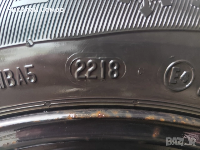 Железни джанти 6J15, 4x98 със зимни гуми , снимка 8 - Гуми и джанти - 54283778
