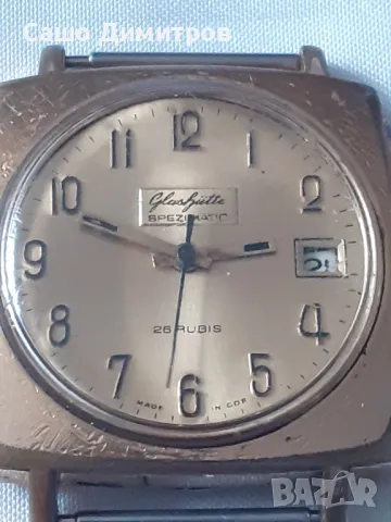 Glashute automatic GDR GOLD PLAKUE , снимка 4 - Мъжки - 47093931