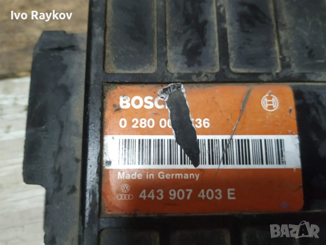  Компютър VW Passat 1.8i 1992г. 0280000736 , 443907403E, снимка 2 - Части - 53222291