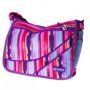Дамска чанта за рамо с дълга дръжка, Розова/Лилава, снимка 1 - Чанти - 45977903