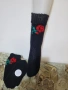 Ръчно плетени дамски чорапи от вълна. Размер 38, снимка 13