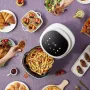 Air Fryer Уред за здравословно готвене с горещ въздух и капацитет от 8 литра и настройка на температ, снимка 2