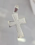 Сребърен медальон Кръст, снимка 2