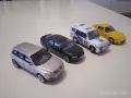 Метални колички Audi A8, Honda S 2000, VW Tuareg, Land Rover Realtoy , снимка 1