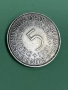 5 марки 1951 г, Германия - сребърна монета , снимка 1