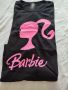 Черна дамска тениска Барби Barbie, снимка 1 - Тениски - 45431941