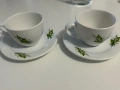 Красив белоснежен порцеланов сервиз с момини сълзи , снимка 5