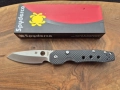 Сгъваем нож Spyderco Smock M390DLT, снимка 2