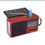 FM Bluetooth радио със соларно зареждане, снимка 1 - Радиокасетофони, транзистори - 45667269
