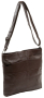 Стилна дамска чанта от естествена кожа с дълга дръжка за рамо, снимка 3