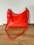 Оранжева дамска чанта с две дръжки , снимка 1 - Чанти - 45003997