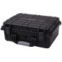 vidaXL Защитен куфар за оборудване, 40.6x33x17.4 cм, черен(SKU:142167