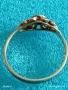 Ажурен сребърен пръстен винтидж стил майсторска изработка 52992, снимка 7